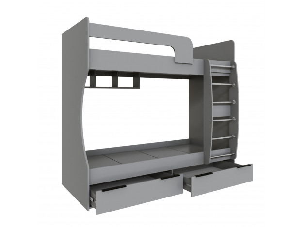 Кровать (0,8) двухярусная Подростковая Мадрид 