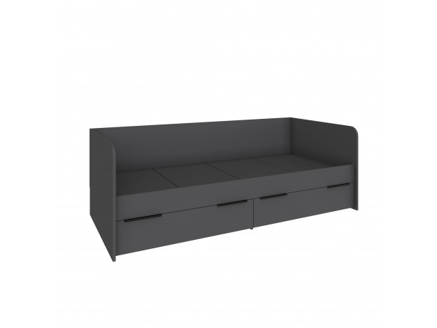  Кровать (0,8) с 2 ящиками Подростковая Мадрид