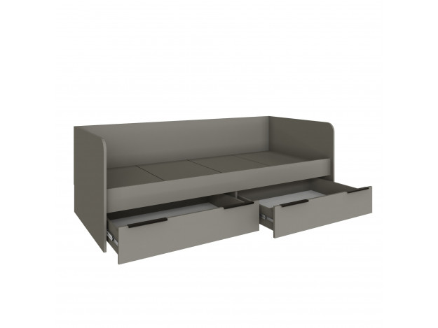  Кровать (0,8) с 2 ящиками Подростковая Мадрид