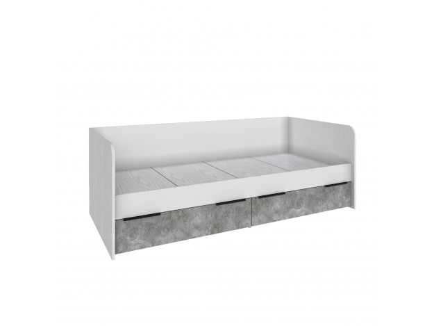  Кровать (0,8) с 2 ящиками Подростковая Мадрид