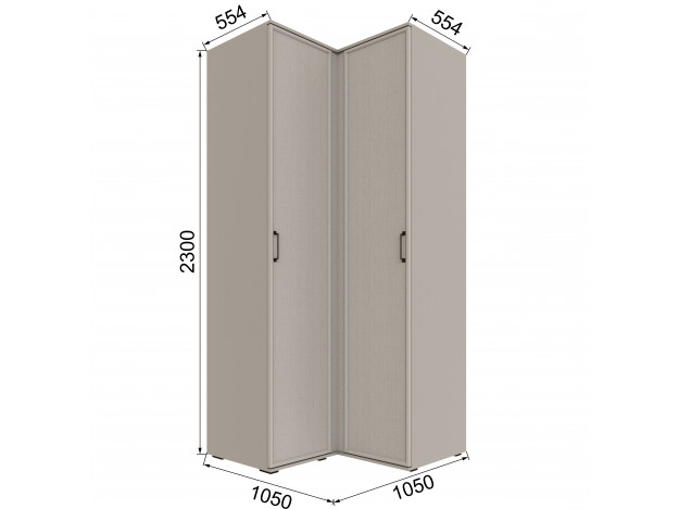 Шкаф Нельсон НШУП (105х105 см)