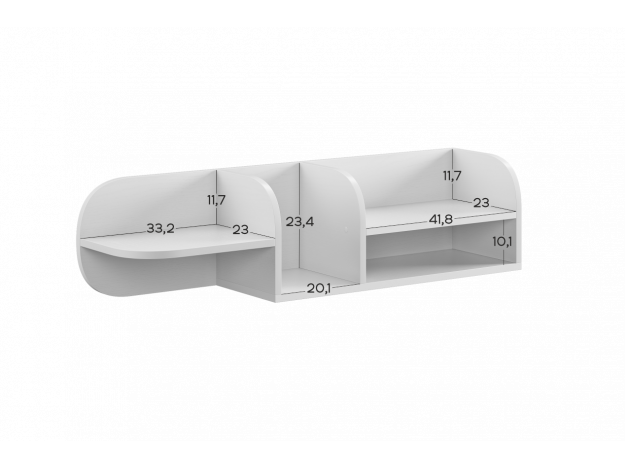 Полка навесная Милана 