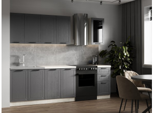 Кухня Gracia graphite (2,0 м)