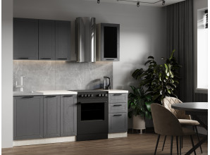 Кухня Gracia graphite (1,5 м)