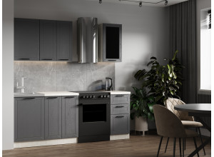 Кухня Gracia graphite (1,5 м)