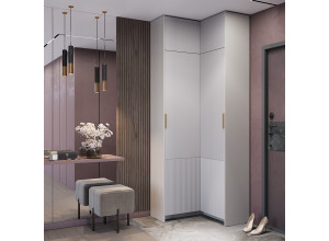 Шкаф угловой Пандора ШКУ-07 (с антресолью/без антресоли)