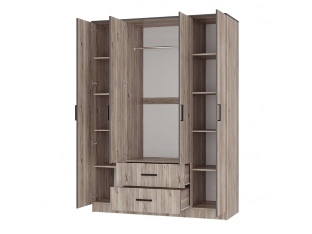 Шкаф 4-х створчатый Титан