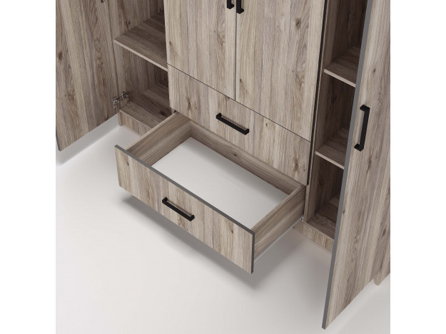 Шкаф 4-х створчатый Титан