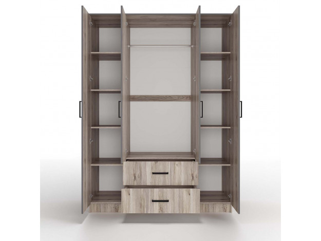 Шкаф 4-х створчатый Титан