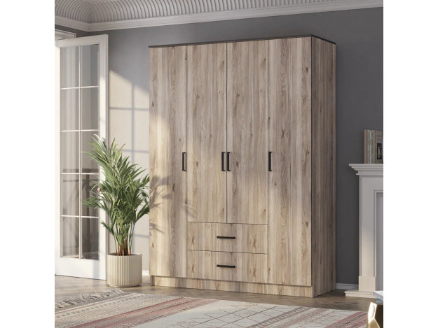 Шкаф 4-х створчатый Титан