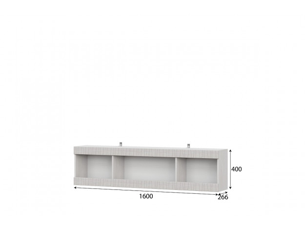 Полка навесная 1600 Гамма 20 мод 14