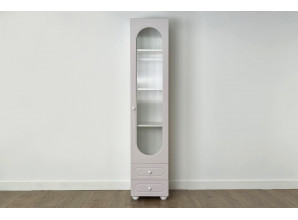 Шкаф однодверный Милана  со стеклом (Mebelson)