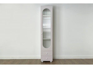 Шкаф однодверный Милана  со стеклом (Mebelson)