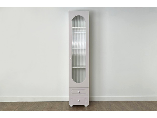 Шкаф однодверный Милана  со стеклом (Mebelson)