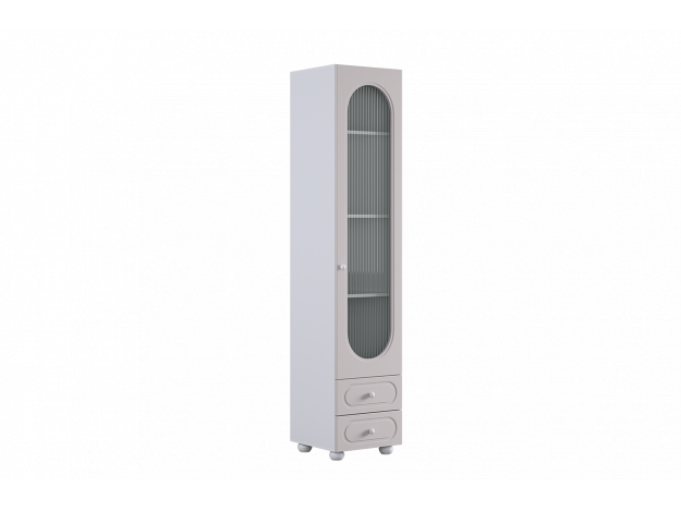 Шкаф однодверный Милана  со стеклом (Mebelson)