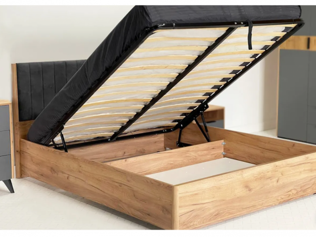 Кровать с подъемным механизмом Адам (1,6 м) (Mebelson)