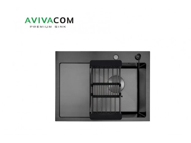 Кухонная мойка с крылом 58х48 Avivacom (Левая/Правая)