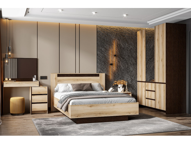 Спальня Прага (SV-мебель) (модульная)