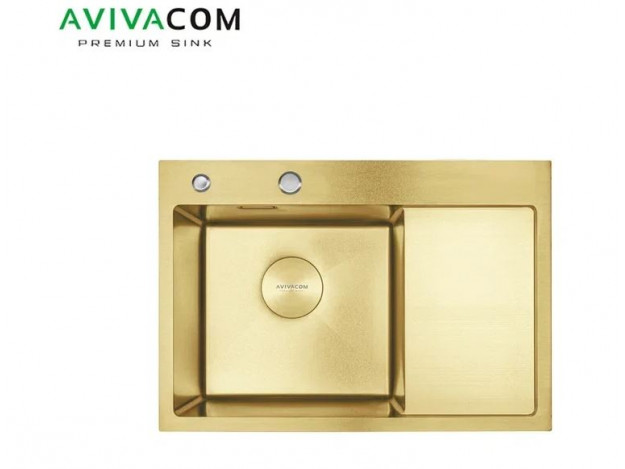 Кухонная мойка с крылом 65х48 Avivacom (Левая/Правая)