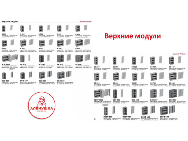 Модульная кухня Ирис
