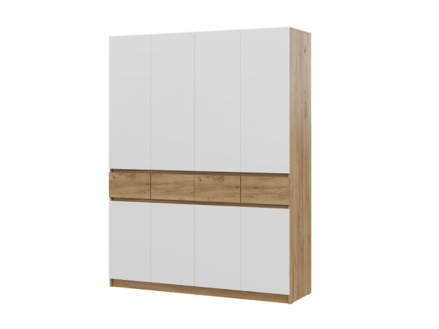 Шкаф Бостон Лайт ШК-004 (4-ств.) (с антресолью/без антресоли)