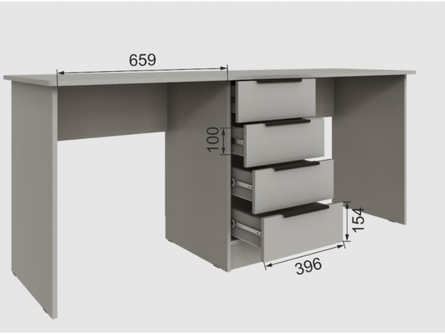 Спальня Мадрид Стол (1,8) модуль 8