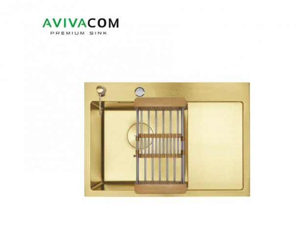 Кухонная мойка с крылом 65х48 Avivacom (Левая/Правая)