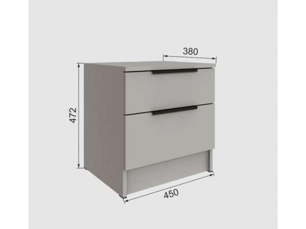Спальня Мадрид Тумба (0,45) модуль 9
