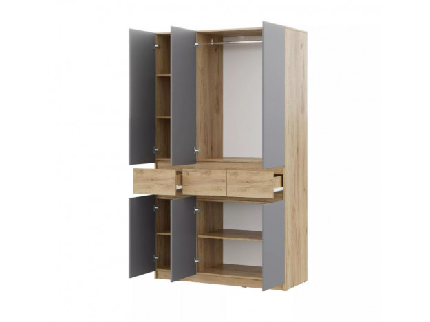 Шкаф Бостон Лайт ШК-003 (3-ств.)