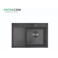 Кухонная мойка с крылом 65х48 Avivacom (Левая/Правая)