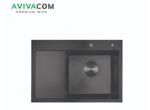 Кухонная мойка с крылом 65х48 Avivacom (Левая/Правая)