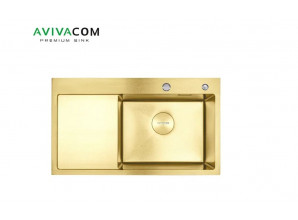 Кухонная мойка с крылом 78х48 Avivacom (Левая/Правая)