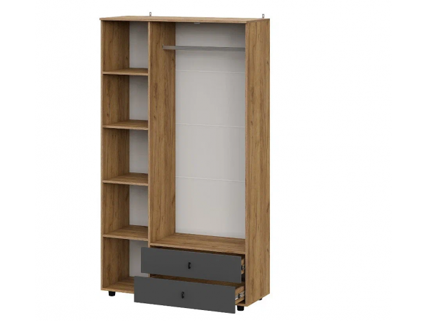 Модульная система "Байкал" Шкаф трехстворчатый (с ящиками) модуль 9