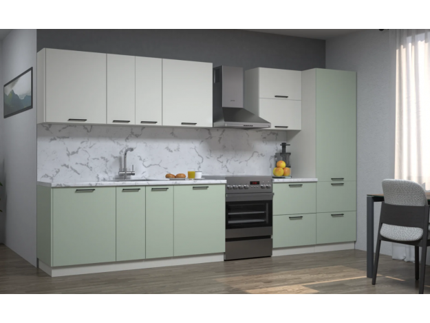 Модульная кухня Орешник (Акрилит)