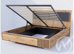 Кровать парящая с подъемным механизмом 1600 НКМ Аэлита сек. №14