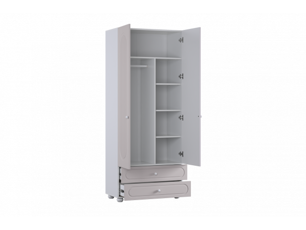 Шкаф двухдверный Милана (Mebelson)