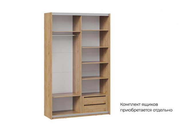 Шкаф-купе с 2 глухими дверями Оскар Хилтон (118/140 см)