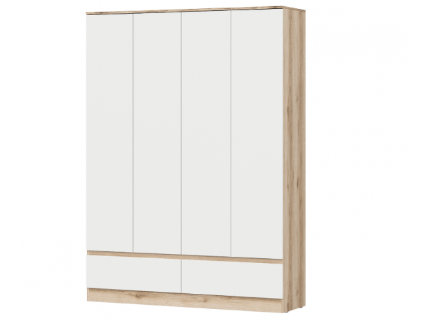 Шкаф четырехстворчатый Брауни