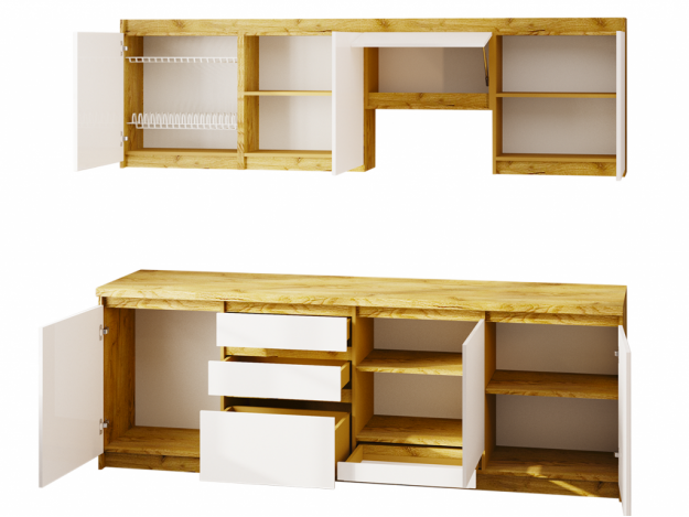 Кухня Ольвия-6 ЛДСП 2,4м