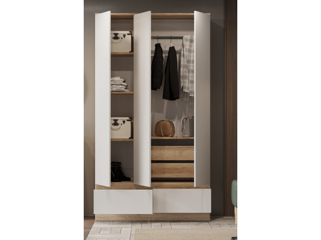 Шкаф трёхстворчатый Брауни