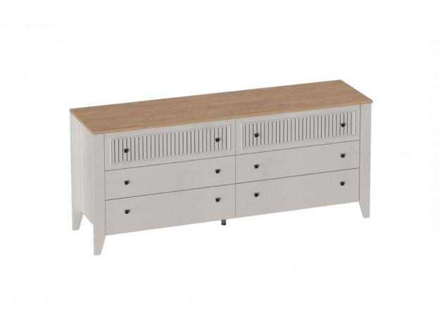 Комод 6 ящ "Валенсия" гостиная модуль 1