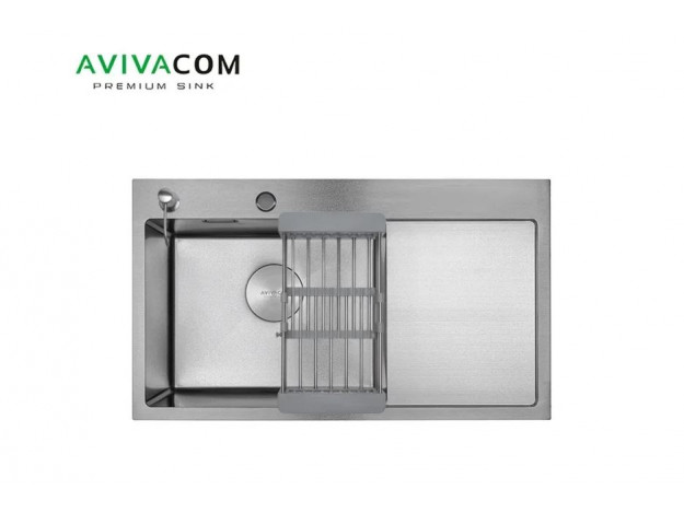 Кухонная мойка с крылом 78х48 Avivacom (Левая/Правая)