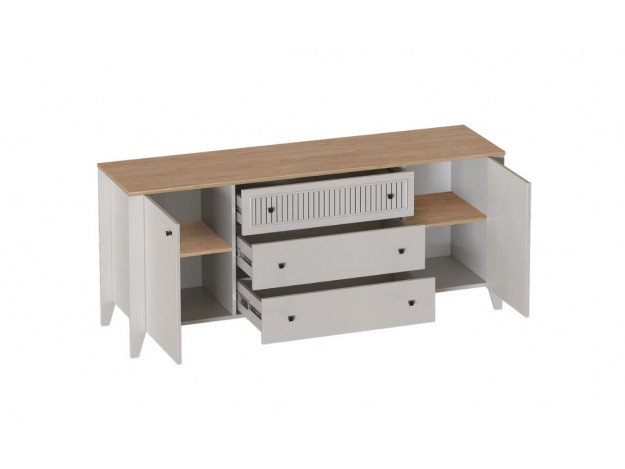 Тумба ТВ 2 дв 3 ящ "Валенсия" гостиная модуль 3