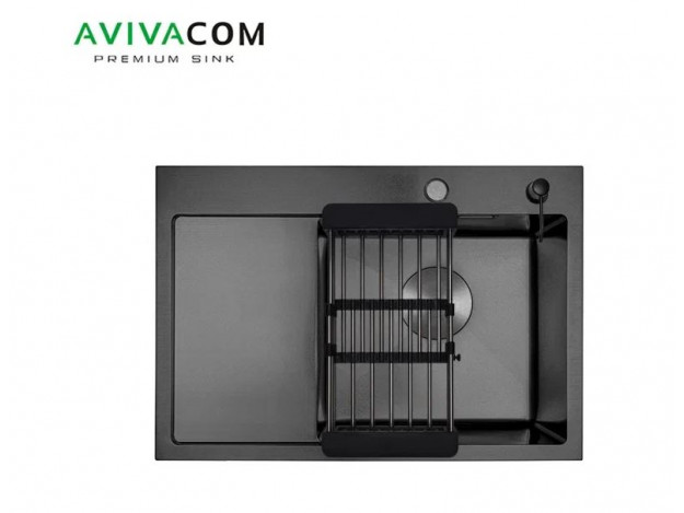 Кухонная мойка с крылом 65х48 Avivacom (Левая/Правая)