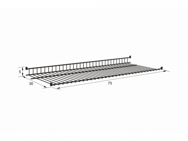 Полка сотовая L800, (750х300) модуль 11