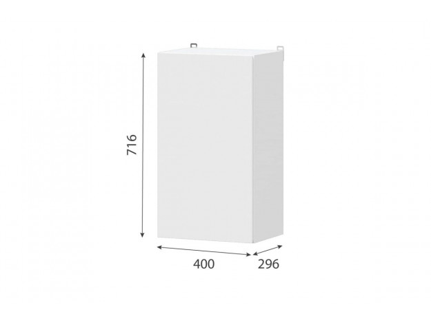 Шкаф навесной 4в1 Одри модуль 13
