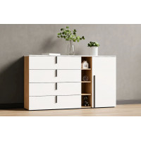 Комод 4 ящ 1 дв Ренн