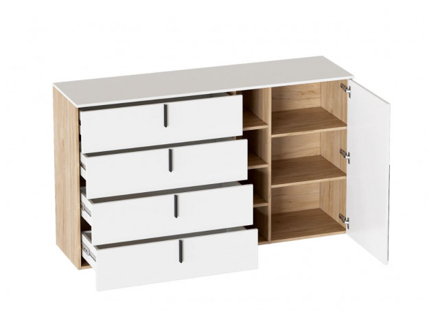 Комод 4 ящ 1 дв Ренн