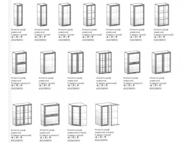 Кухня Кристи (Mebelson) (Модульная) (Высокий глянец Эмаль) 