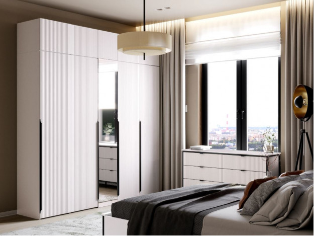 Шкаф трехдверный Нора